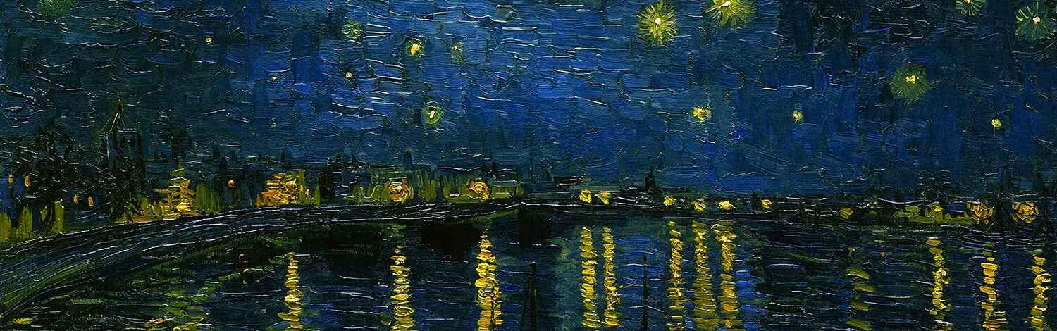 Starry Night Over the Rhone - Vincent van Gogh