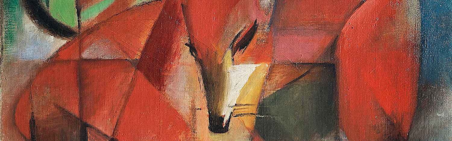 The Fox - Franz Marc
