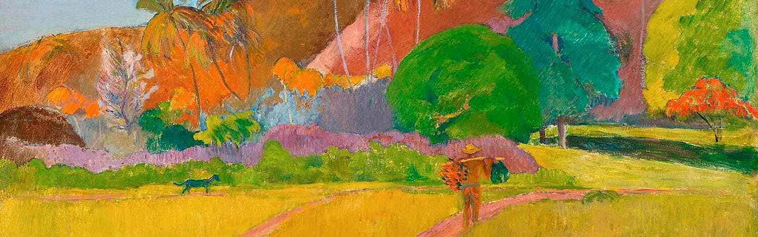 Tahitian Landscape - Paul Gauguin