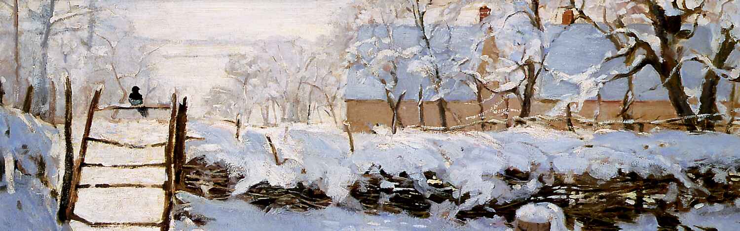 The Magpie - Claude Monet,