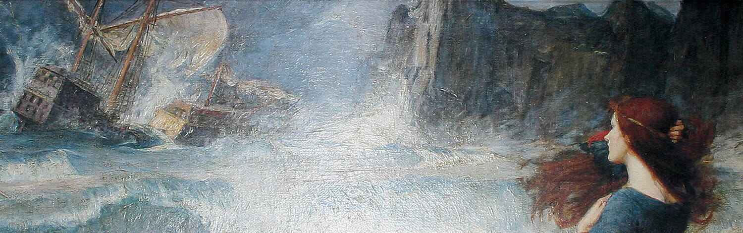 Miranda the Tempest - John William Waterhouse